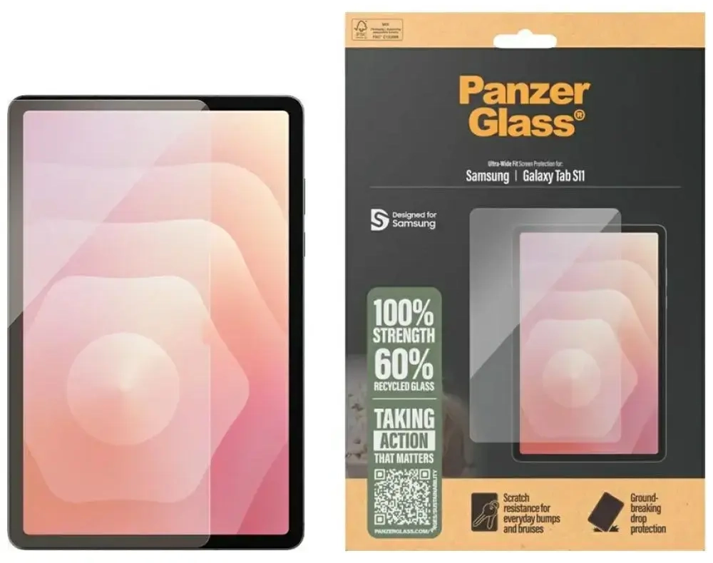 Szkło hartowane PanzerGlass Ultra-Wide    Fit do Samsung Galaxy Tab S11