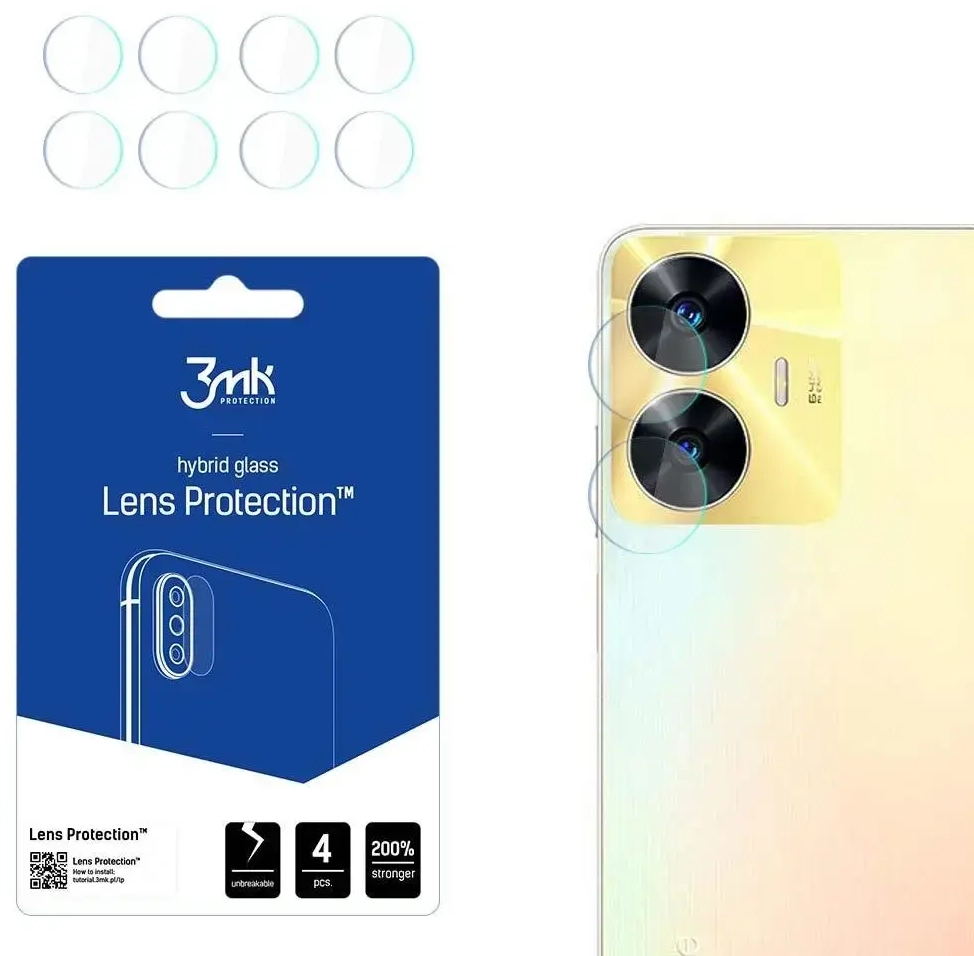 Realme C55 - 3mk Lens Protectionâ¢