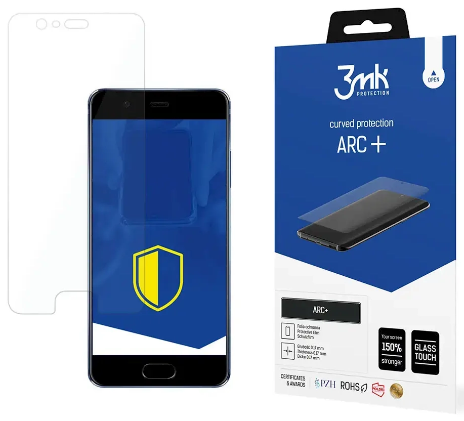 Huawei P10 - 3mk ARC+ screen protector
