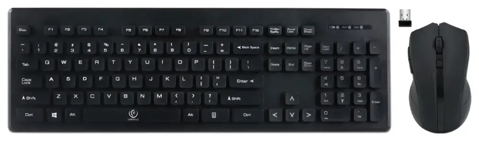 Rebeltec wireless set: keyboard + MILLENIUM mouse