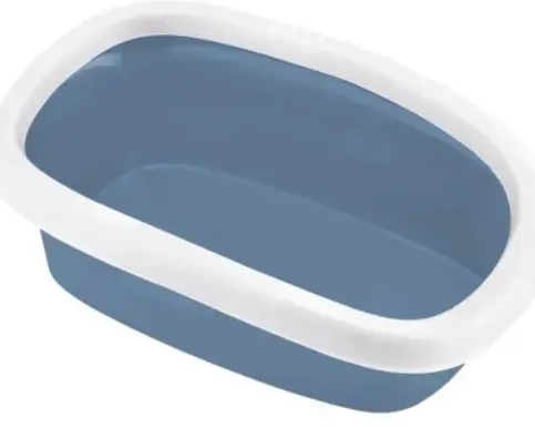 Kasside tualett Sprint 10 43x31x14cm sinine|valge