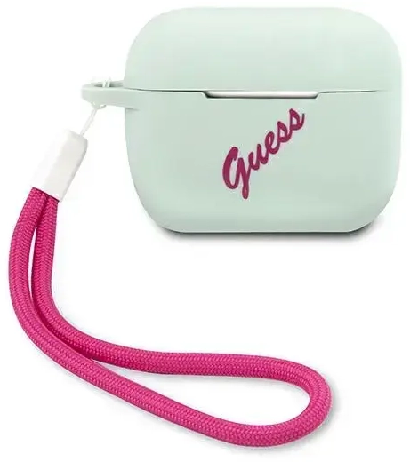 GUACAPLSVSBF Guess Vintage Silicone Case for Airpods Pro Blue