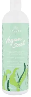 Kallos Vegan Soul Nourishing Nourishing Shampoo for Dry, Stressed Hair 1000 Ml