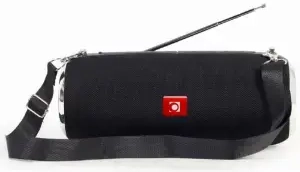 Nešiojamasis „Gembird“ „Bluetooth“ garsiakalbis su antena, juodas
