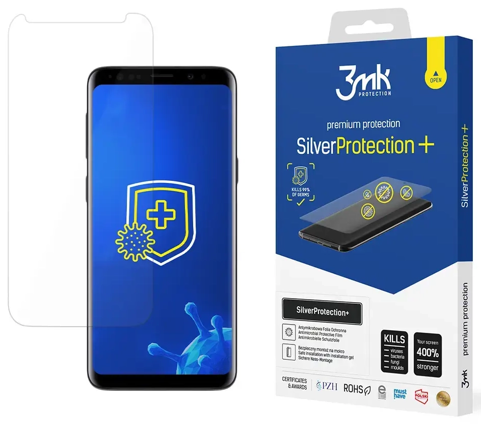 3mk SilverProtection+ aizsargplēve telefona ekrānam Samsung Galaxy S9 (G960)