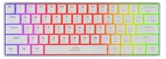 Genesis Thor 660 G2 60% White RGB Gateron Brown