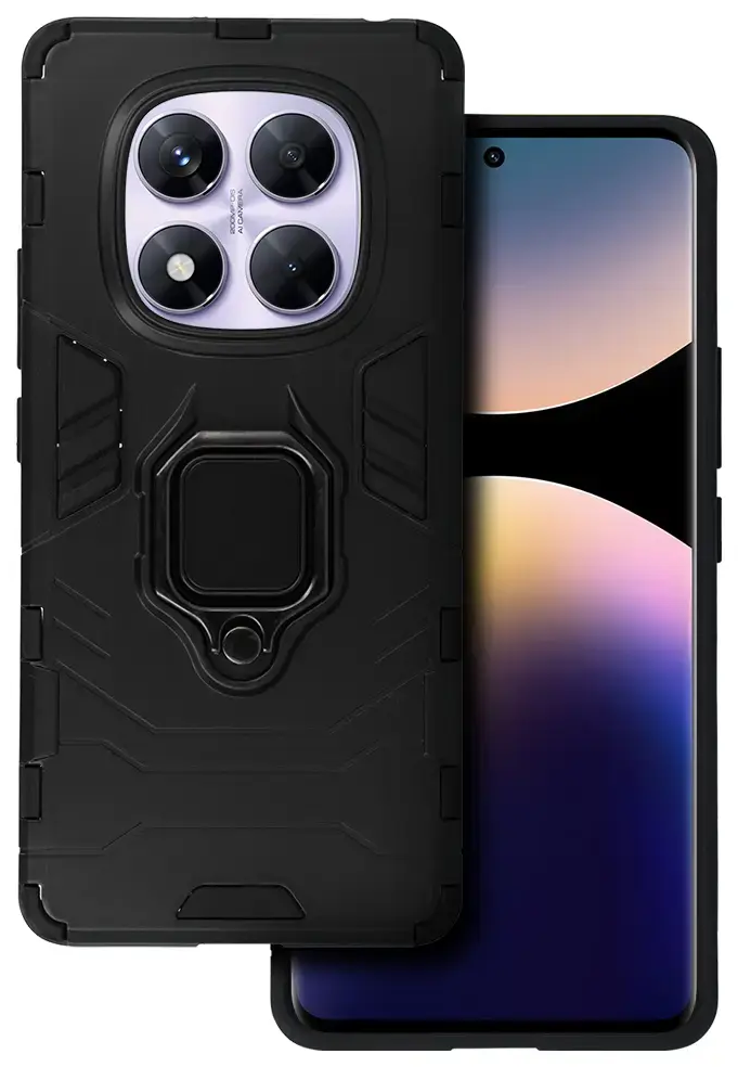 Ring Armor Case for Xiaomi Redmi Note 14 Pro 4G Black