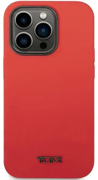 Tumi TUHCP14LSR iPhone 14 Pro 6,1" raudonas Liquid Silicone kietas dėklas