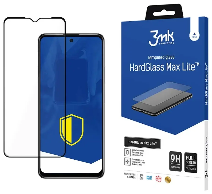 Xiaomi POCO M4 5G - 3mk HardGlass Max Lite™ screen protector