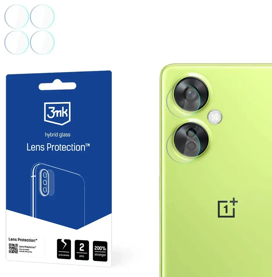 OnePlus Nord CE 3 Lite - 3mk Lens Protection™ screen protector