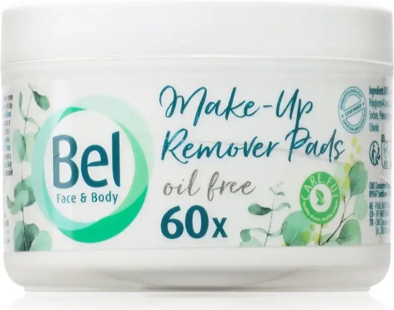 Bel Face & Body Cotons Démaquillants à L'aloe Vera 60 Pcs