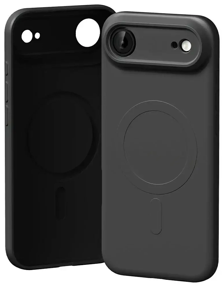 Mercury Semi-Silicone MagSafe Case for iPhone 17 Air Black