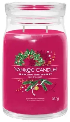 Yankee Candle Sparkling Winterberry kvapioji žvakė 567 g