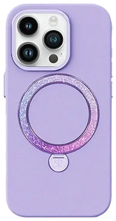 Joyroom PN-15L4 Case Dancing Circle for iPhone 15 Pro Max (purple)