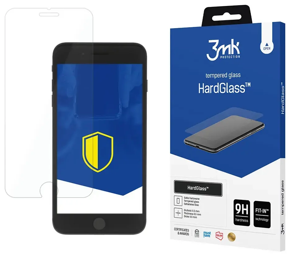 Apple iPhone 7|8 Plus - 3mk HardGlass™ ekrāna aizsargs