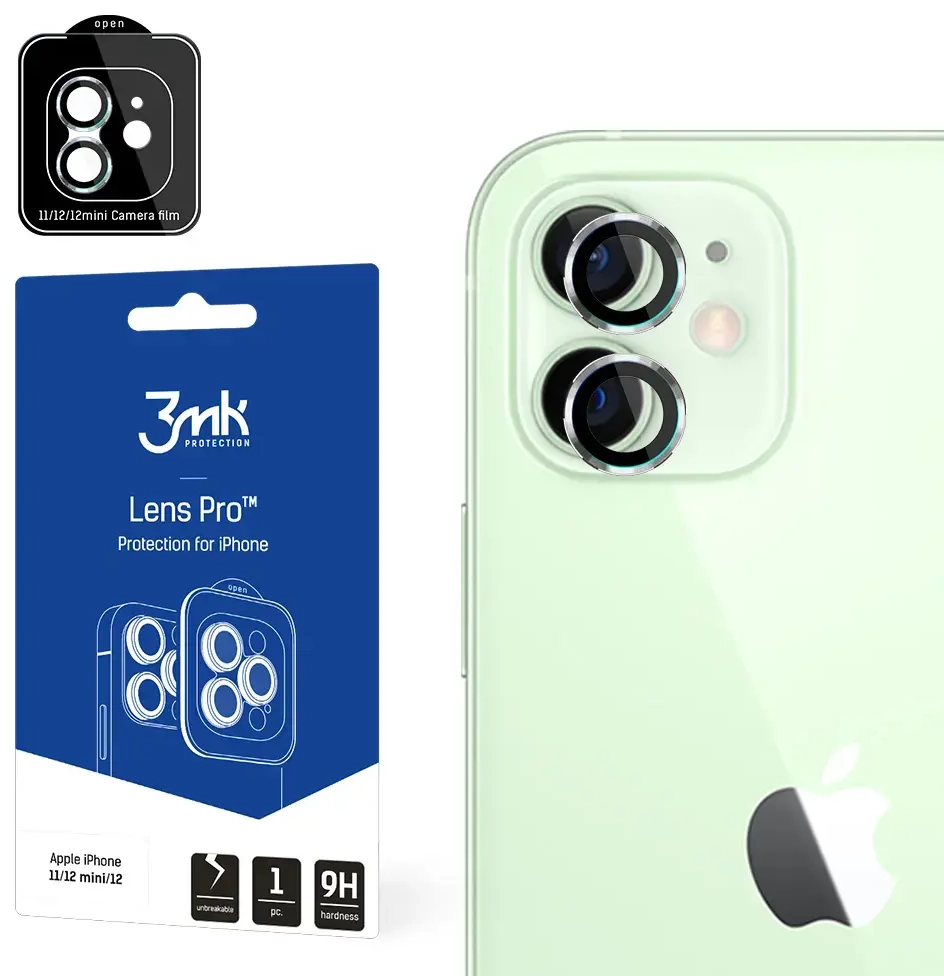 Apple iPhone 11|12 mini|12 - 3mk Lens Protection Pro screen protector