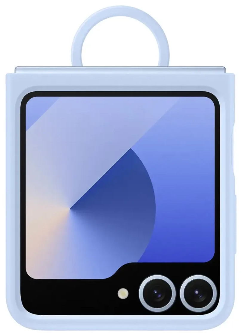 Samsung Silicone Case EF-PF741TLEGWW for Samsung Galaxy Z Flip 6 - blue