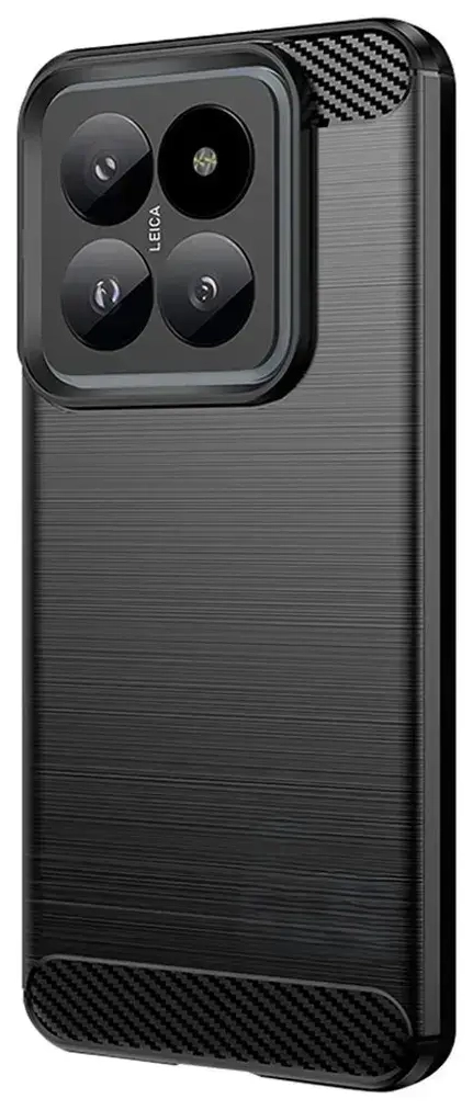 Fusion Trust Back Case Силиконовый чехол для Xiaomi 14 Черный