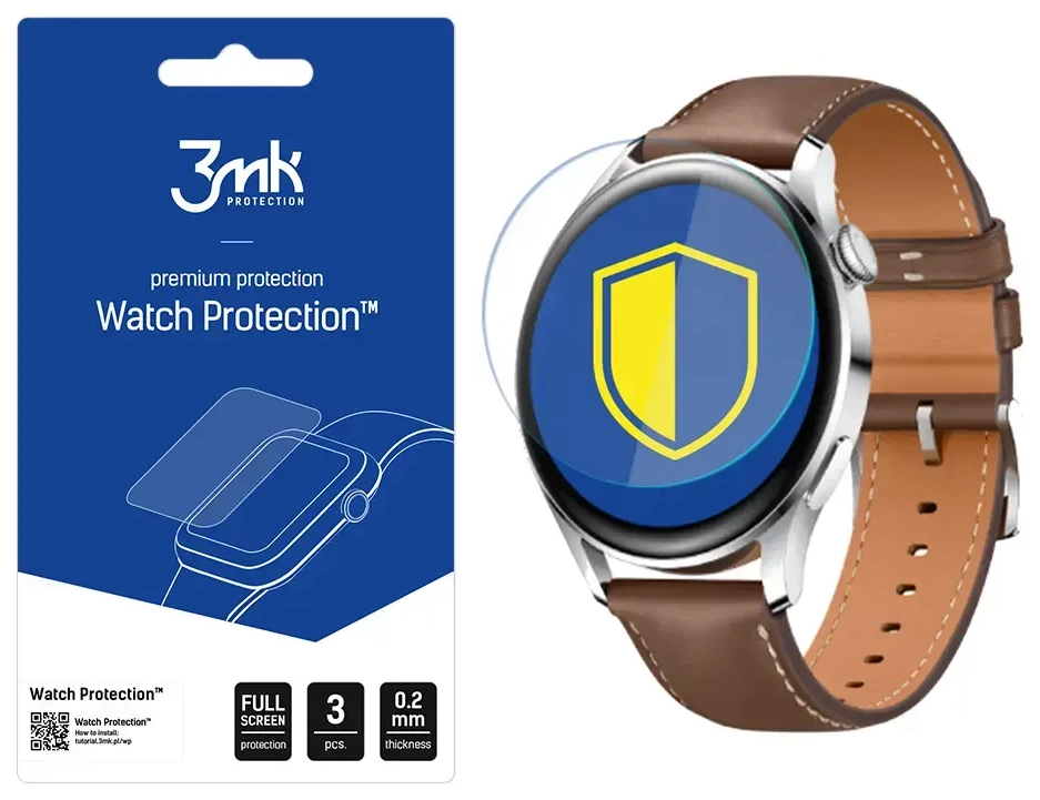 Huawei Watch 3 - 3mk Watch Protection™ v. ARC+ screen protector