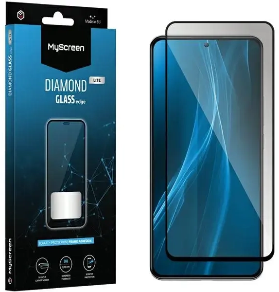 MS Diamond Glass Edge Lite FG Huawei Nova 11 juodas|black Full Glue