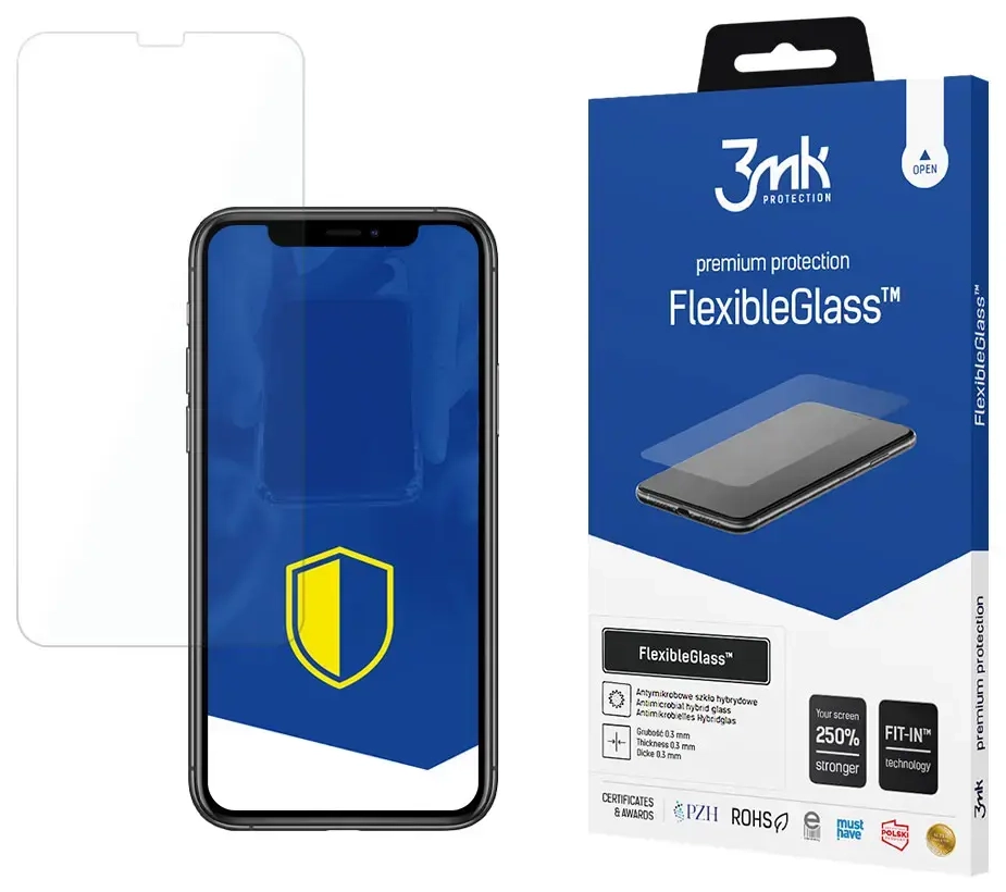3mk FlexibleGlass™ aizsargstikls telefonam iPhone 11 Pro Max