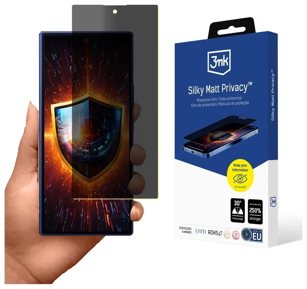 3mk Silky Matt Privacy protective film for phone Samsung Galaxy Z Fold 7 (F966) (privacy effect)