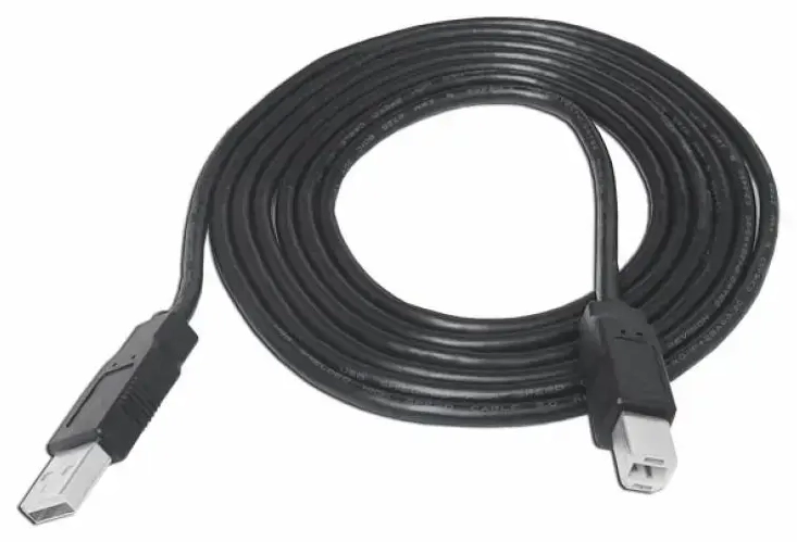 USB-printerikaabel TFO A-Male – B-Male, 3m, must