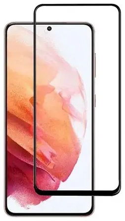 Fusion pilnam ekrānam aizsargstikls telefonam Samsung Galaxy S22 Plus melns