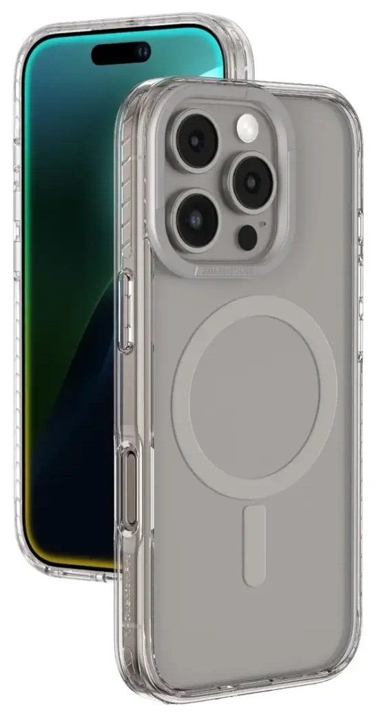 AmazingThing Titan Pro Mag чехол для телефона iPhone 16 Pro - серый