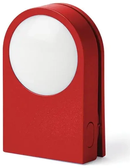 Lexon Lucie LED Clip red LL121R