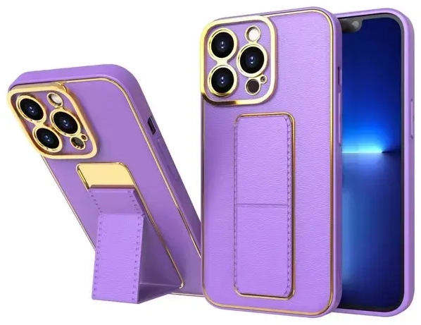 Fusion New Kickstand  silikona aizsargapvalks Samsung A525 | A526 Galaxy A52 | A52 5G violets