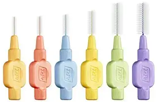 TEPE Interdental Brush Extra Soft Cleaners Mixed Pack - Dental Brushes Between Teeth 8 Pack  0.45 to 1.1 MM