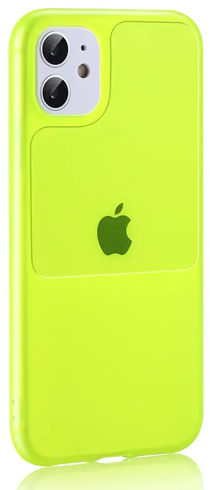 TEL PROTECT Window Case for Samsung Galaxy A20S Lime