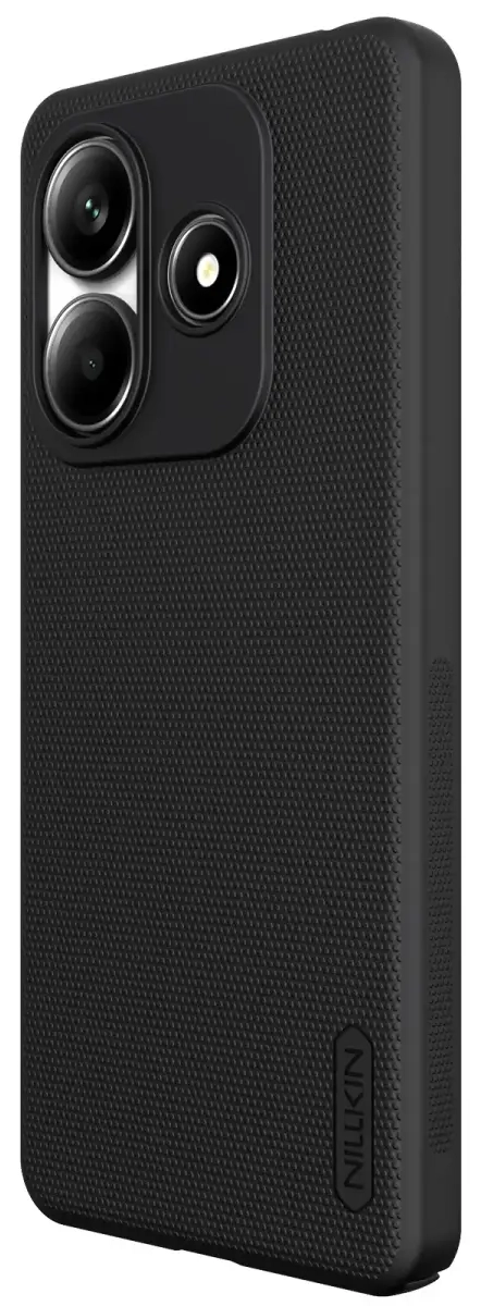Nillkin Super Frosted tagakaas Xiaomi Redmi Note 14 5G jaoks, must