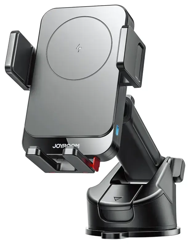 Joyroom JR-ZS241S car mount with inductive charger for dashboard - black