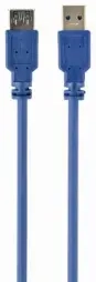 Gembird data transfer and charging cable | USB-A to USB-A | 3m | blue