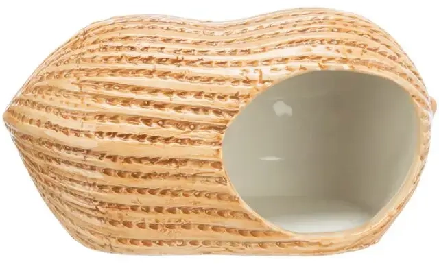 House for rodents : Trixie Peanut ceramic house, hamsters|mice, 17 × 8 × 8 cm