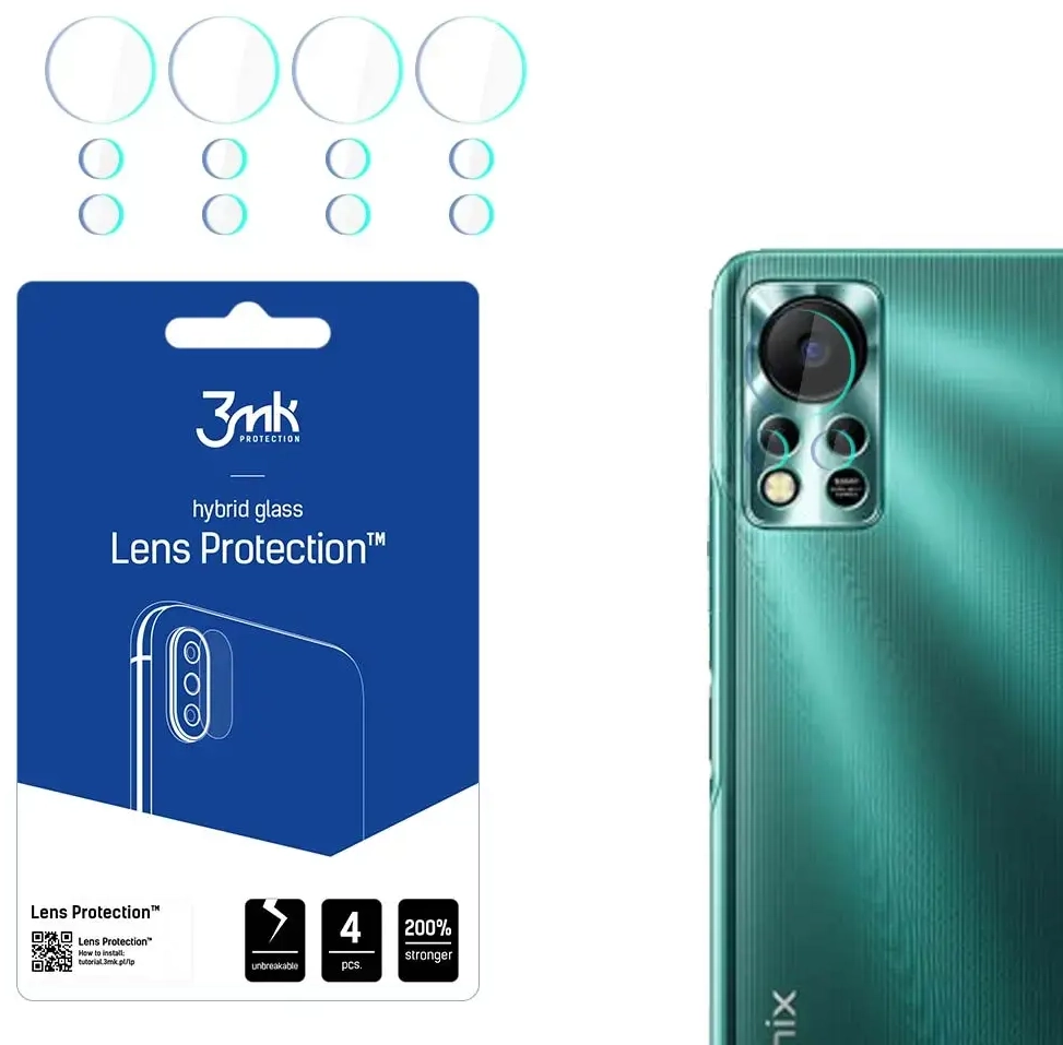 Infinix Hot 11s NFC - 3mk Lens Protection™ screen protector