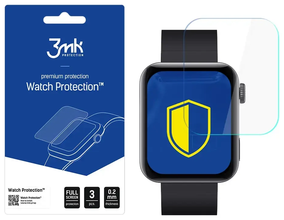 Xiaomi Mi Watch - 3mk Watch Protection™ v. ARC+ screen protector