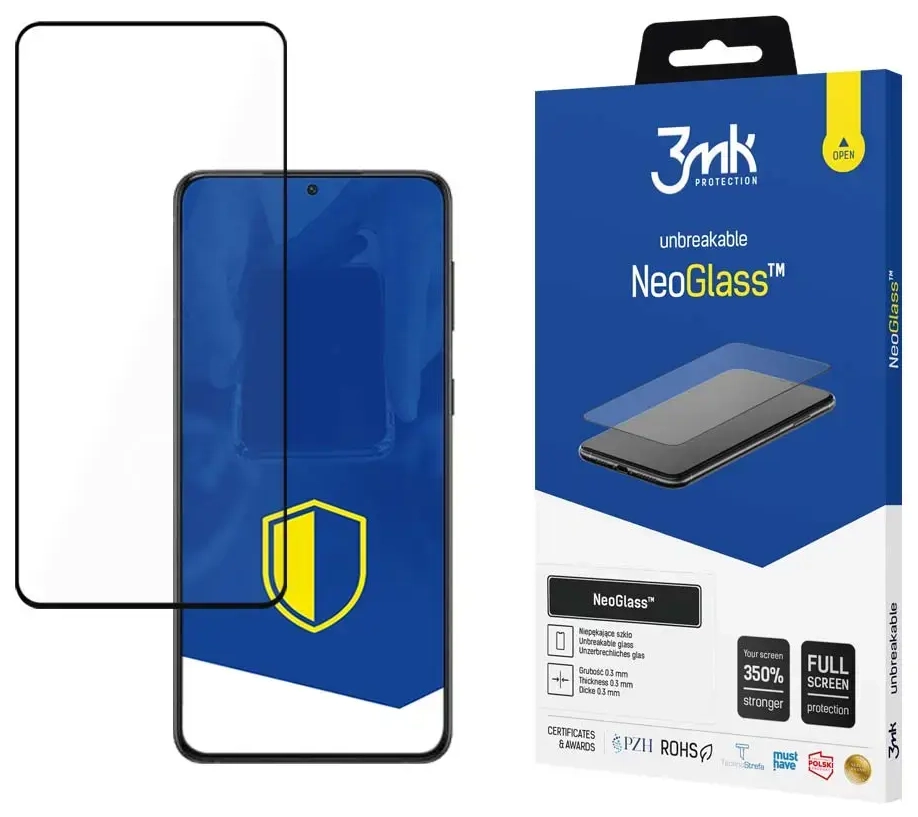 3mk NeoGlass™ aizsargplēve telefona ekrānam Samsung Galaxy S23+ (S916)