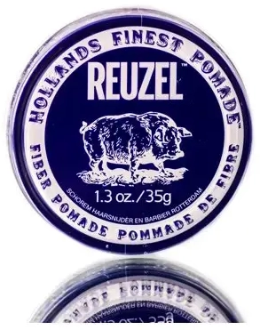 Fiber Pomade by Reuzel for Men - 1.3 Oz Pomade