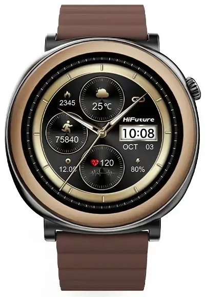 HiFuture Aurora Smartwatch - Brown