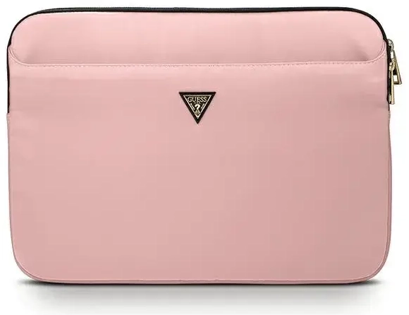 Guess Sleeve GUCS13NTMLLP 13" pink Nylon Triangle Logo