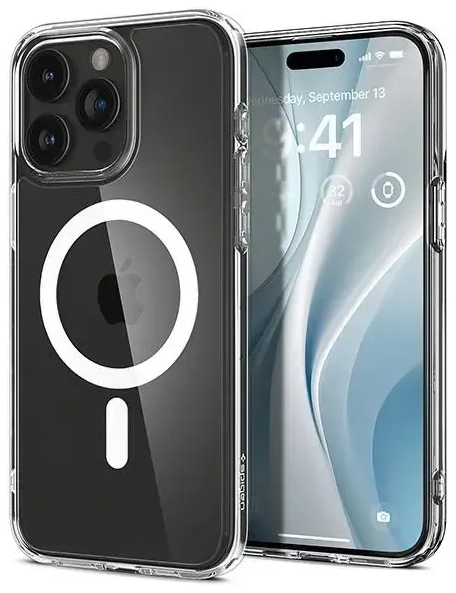 Spigen Ultra Hybrid MAG iPhone 15 Pro 6.1" Magsafe biały|white ACS06715