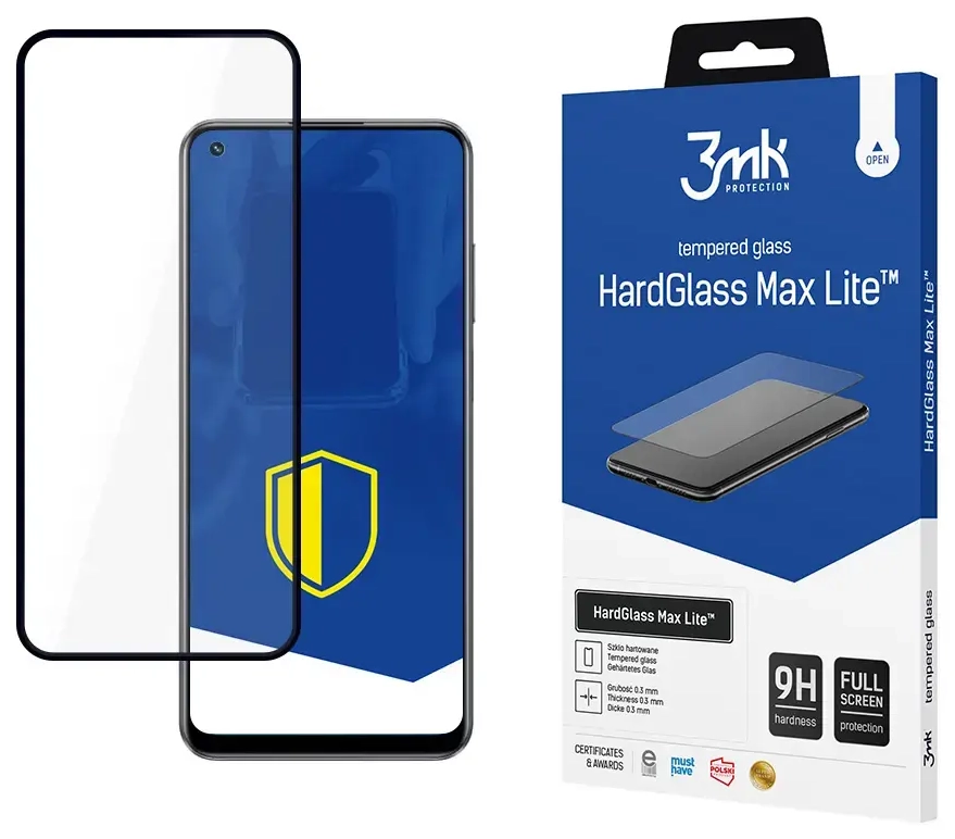 Realme 10 4G – 3mk HardGlass Max Lite™ ekrano apsauga