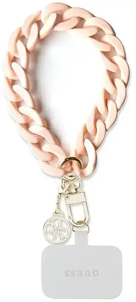 Guess GUOUCBMC4MP Universal Big Hand Strap różowy|pink Acrylic 4G Charm