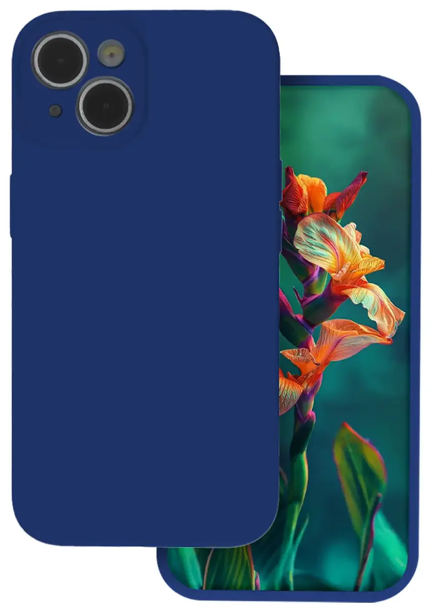 Silicon maciņš telefonam iPhone 17 Pro zils
