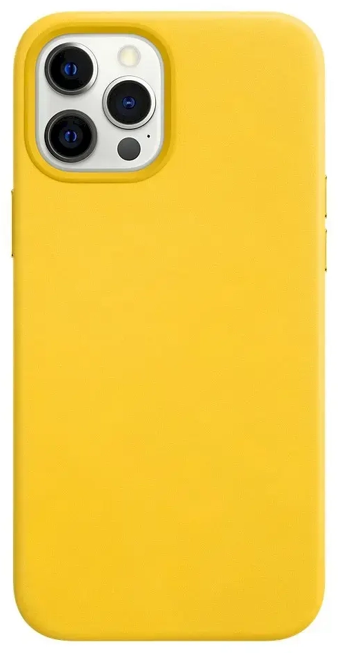 Fusion eco leather case for Apple iPhone 12 | 12 Pro yellow