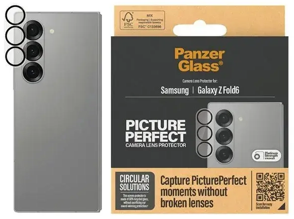 PanzerGlass Picture Perfect Sam Z Fold6 F956 7375 camera lens