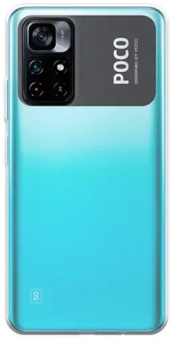 Fusion Ultra Back Case 1 mm silikona aizsargapvalks Xiaomi Poco X4 Pro 5G caurspīdīgs